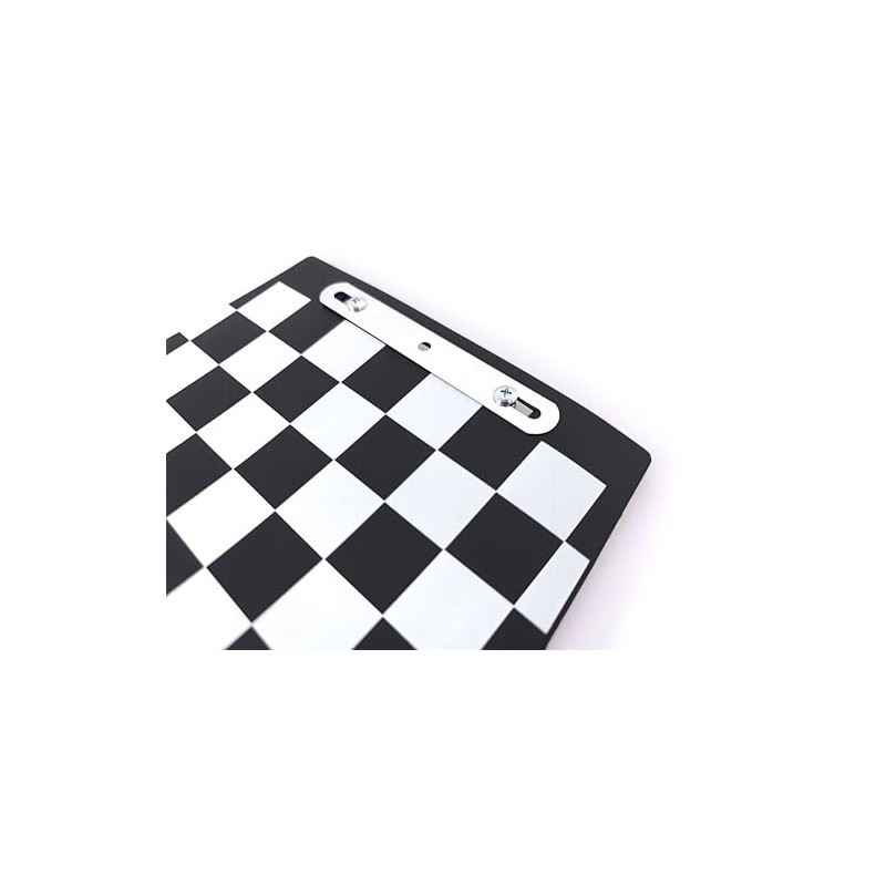 Scooter Chequered Mud Flap Number Plate Mount Fitment Suitable For