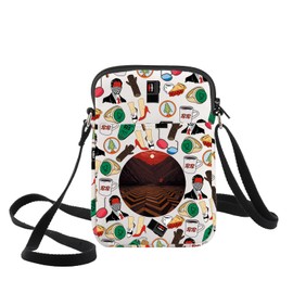 WZMPA Dale Cooper Fans Crossbody Bag Peaks Movie Lover Gift Laura Palmer Shoulder Bag Horrible Movie Merch (315 RR CB)