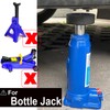 Rubber Bottle Jack Pad Protector Support Point Adapter Car Jacking