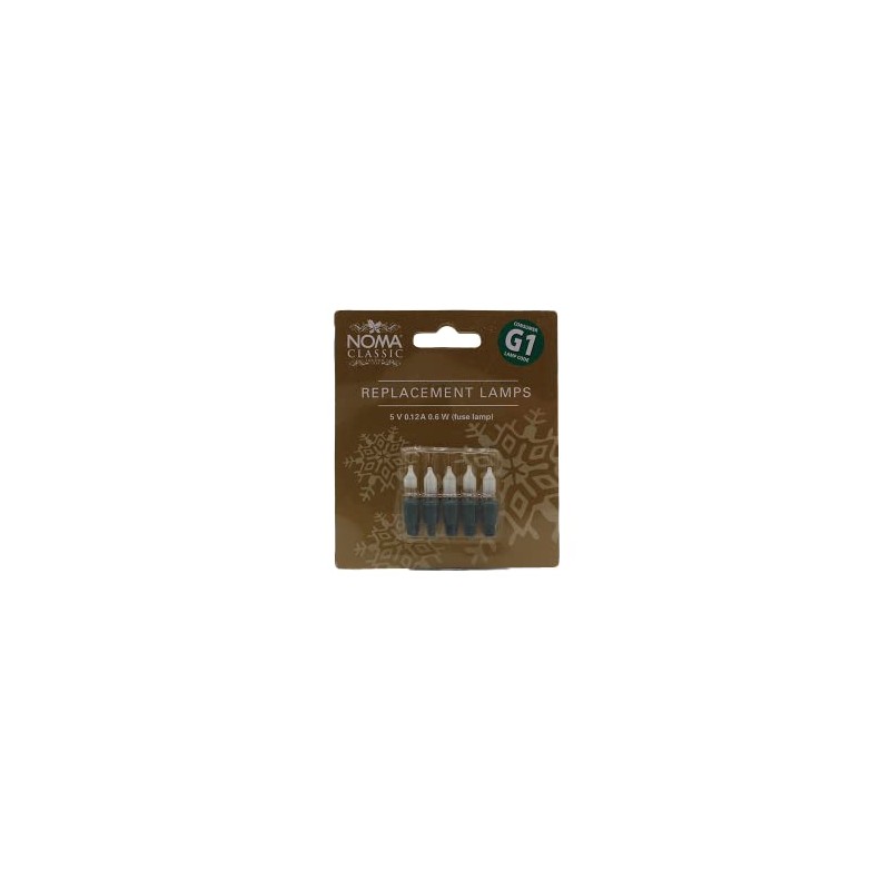 Spare Bulbs - Noma Lites G1 Spare Bulbs Fuse 0344F