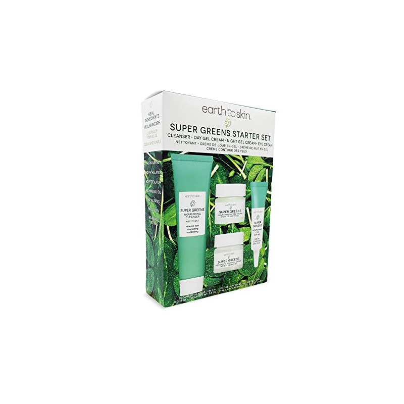 Super Greens Set nutritivo, 4 piezas 2.25 oz