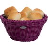 Saleen Trend Basket Round Ø18x10 cm in Purple, polypropylene 18