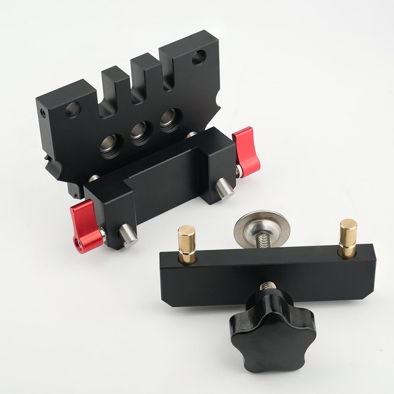 Self Centering Doweling Jig Kit, Drill Jig for Straight Holes,