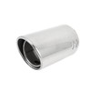 INFINAUTO 85mm Slant Tip Straight Exhaust Muffler Tail Pipe Durable
