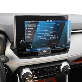 For RAV4 2023-2025 Screen Protector - Compatible with RAV4 (LE/XLE/Adventure/XLE Premium/SE/Woodland Edition) 8 inch Touchscreen 9H Glass Infotainment Touch Screen accessories Anti-Fingerprint -- HD