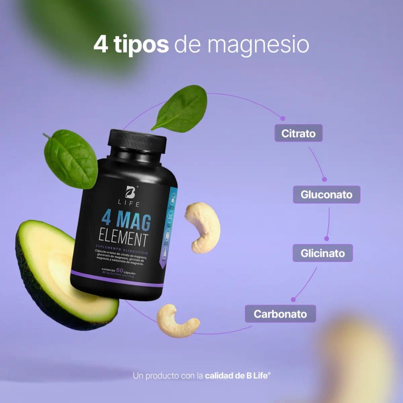 Suplementos Mag Element 60uds 42g Life