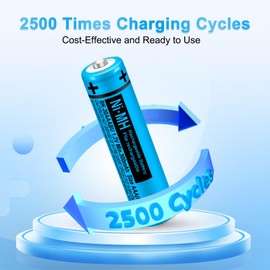 TrianglePatt 8 Pack BK-30AAABU Ni-MH AAA Rechargeable Batteries 1.2V 300mAh for Panasonic Cordless Phones, Remote Controls, and Electronics