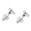 SIQUAR Bisagra De Cierre Suave Acero Inoxidable Recta 2 Pares
