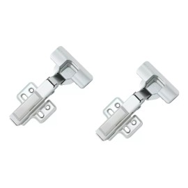SIQUAR Bisagra De Cierre Suave Acero Inoxidable Recta 2 Pares