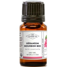 Organic Bourbon Geranium Essential Oil - MY COSMETIK - 5 ml