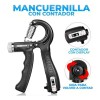 Pinza De Mano Para Ejercicio Muscular Entrenador Fitness Color Negro