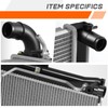 PM PERFORMOTOR DPI 13256 Cooling Radiator Replacement Compatible with 2004