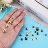 sourcing map 4/5/6/7/8mm Ball Head Stud Rivets Screw Back, 50Pack