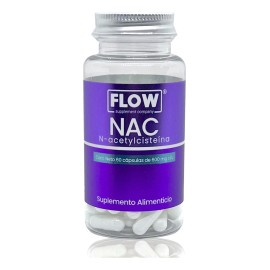 Nac N-acetylcisteína 60 Cápsulas De 600 Mg Flow