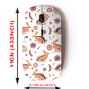 2.4G Wireless Mouse with Cute Pattern Design for All Laptops