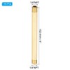 PATIKIL 1/4" x 1/4" NPT Male Brass Pipe Fitting Long