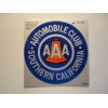 AAA Automobile Club Reflective STICKER Decal Southern California. New.