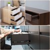 6PCS Drawer Glides 12 inch,Heavy Duty Full Extension Drawer Slides,