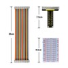 keyestudio For Raspberry Pi PCB Board Kit, 400 Tie-points Solderless