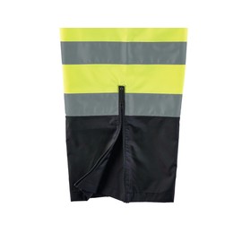 Ergodyne GloWear 8915BK Rain Pants, Black Bottom, High Visibility, Reflective, ANSI Compliant