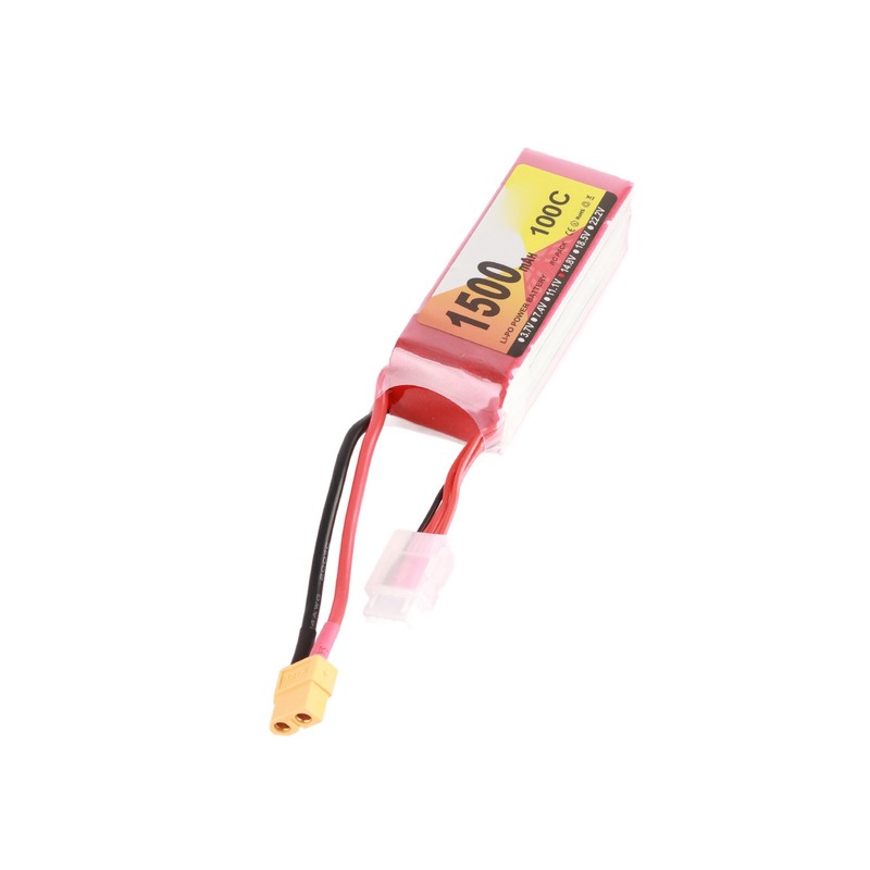 1500mAh 100C 4S LiPo Battery Pack Stable Current Portable Long