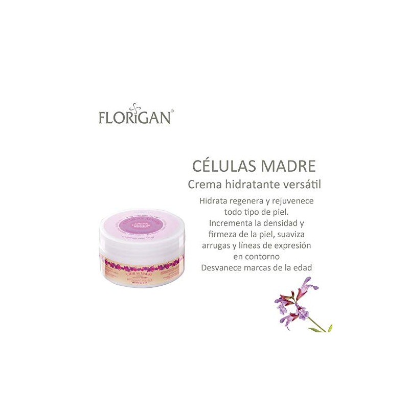 Crema Hidratante Celulas Madre Florigan® 110grs.