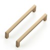 Ravinte Cabinet Handles Solid Slim Champagne Bronze 30 Pack 5