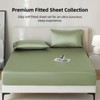Hailyuwl Satin Fitted Sheet King Size 80"x78"– Silky Soft &