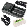EdisonBright Fenix are-A2 Home/in-car Battery Charger for 21700/18650/16340 BBX5 Battery