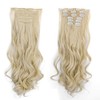 6Pcs 16 Clips 50cm Wavy Curly Full Head Clip in