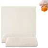 Qcdou Cheese Cloths, 2 PCS Cheese Cloths for Straining, Large