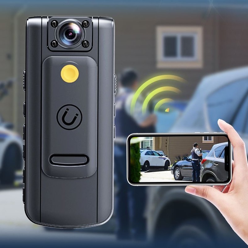 Body Worn Camera 4 Infrared Lights Portable Wearable Pocket Video