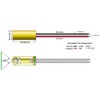 Quarton Laser Module VLM-520-27 LPT Direct Green Laser Line Generator