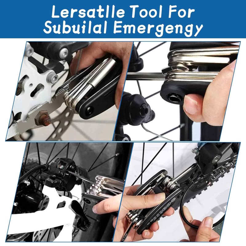 Multi Bike Pocket Tool, Multifunction Bicycle Tool Set, Bicycle Repair