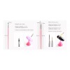 Dolores Juego De Pinceles Pintados A Mano Para Nail Art