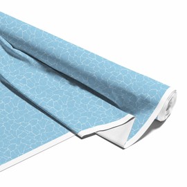 HEKO PANELS Softshell Fabric Sold by the Metre Outdoor Fabric Waterproof with Fleece Fabric for Sewing Sewing Fabrics Windproof for Jacket Hiking Sports Overall Water Blue 1 Metre 145 x 100 cm