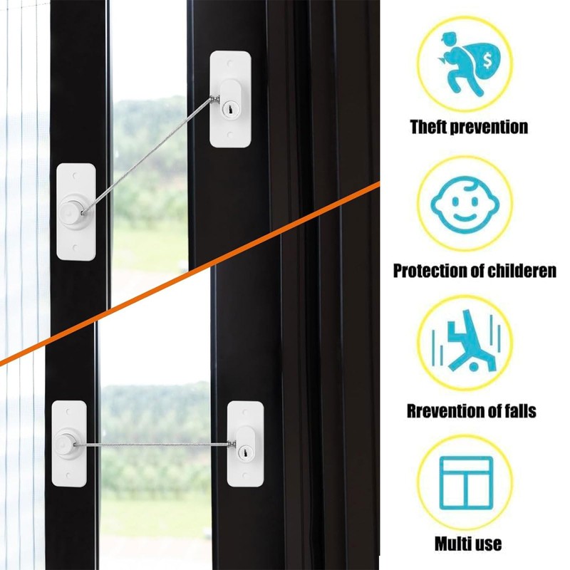 Safety Lock for Cupboards, Child Safety Locks, Fridge Door Lock