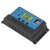 12V 24V Solar Charge Discharge Controller PWM LCD Display Dual