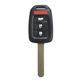 Fits 2014 2015 2016 Honda Accord Civic FIT Car Key Fob Keyless Remote FCC ID: MLBHLIK6-1T,by AUTOKEYMAX (SINGLE)