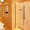 Toyvian 2 Sheets Baby Growth Height Chart, Cartoon Wall Stickers