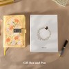 MGGAO Diary with Lock, A5 Lined Journal with Pen and