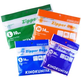 kinokuniya suraidozippa-baggu 4 Type Set