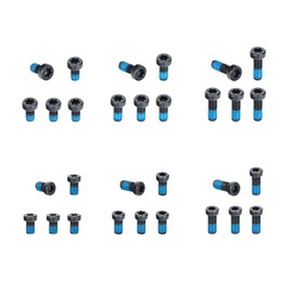 ohhunt Screw Set 30 Pcs for Mount and Plates Include #6-48 Screw and #8-40 Screw in 6mm/8mm/10mm Length 5 in Each Set T15 Torx (Standard Cap Head)