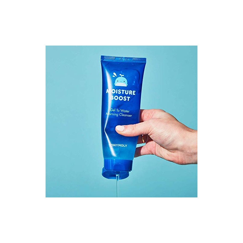 TONYMOLY Moisture Boost Gel To Water Morning Cleanser, 6 oz.