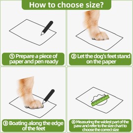 Dog Shoes for Large Dogs, Medium Dog Boots for Summer Hot Pavement, Winter Snow Day Outdoor Walking, Indoor Hardfloors, Breathable Dog Sneakers, White Dog Booties Paw Protectors 4Pcs Size 7