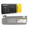 Dasbecan Gray Left Driver Side Sun Visor Compatible with Toyota