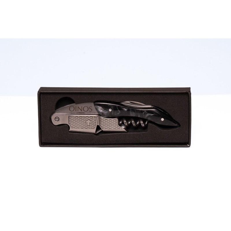 Oinos, A Corkscrew. Professional 'Waiters Friend' Wine Opener, Stainless Steel