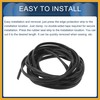 Partuto Universal Car Door Edge Guards, Exterior 9.84ft U-Shaped Door