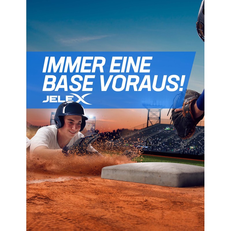 JELEX Safe Catch Baseball Glove Left for Right-Handed Users (Black)