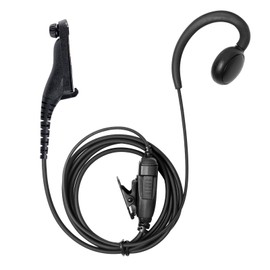 Kaikodak APX6000 XPR7550e SRX Series Earpiece w/PTT Mic for Motorola Radios